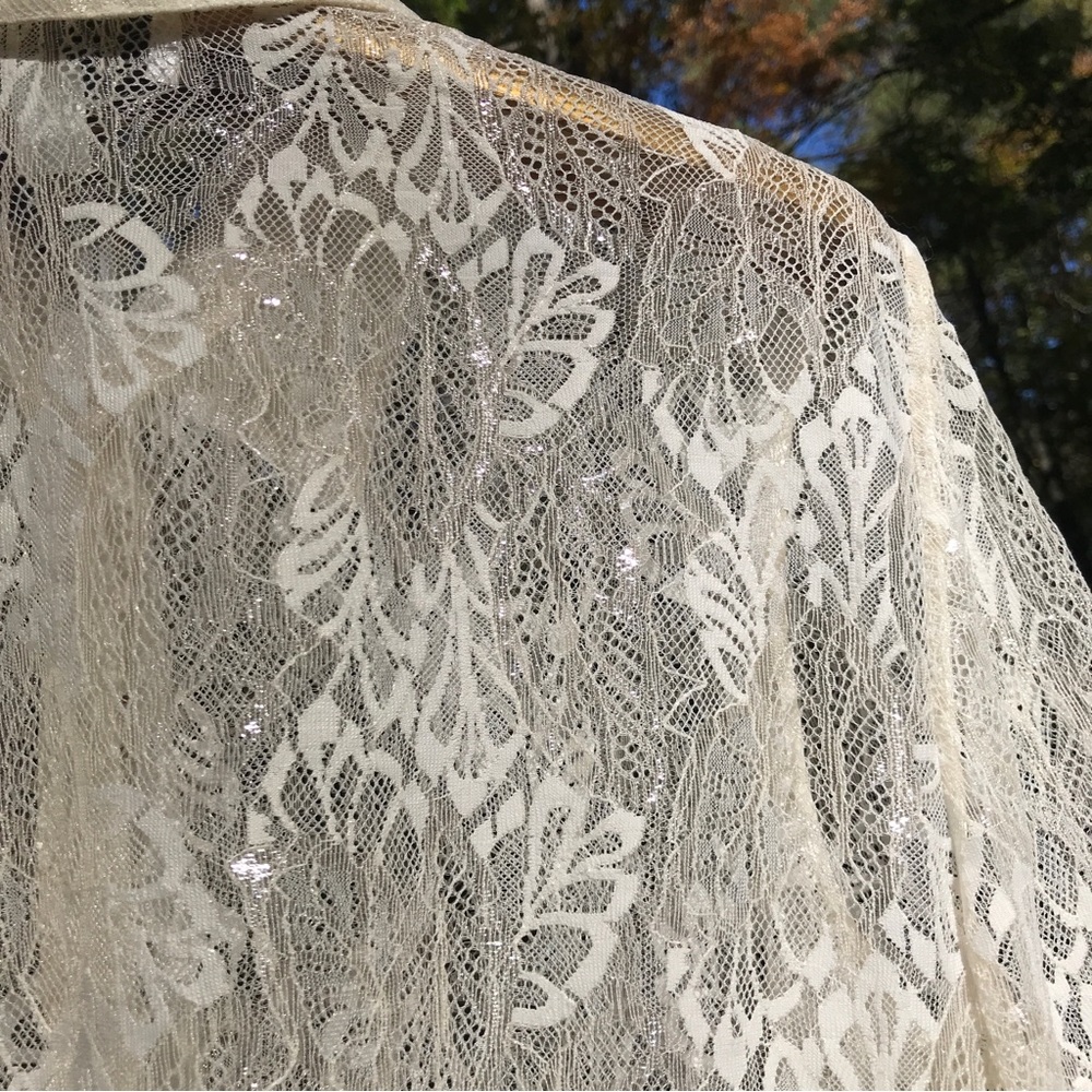 St. John Evening Lace Blouse - Picture 6 of 10